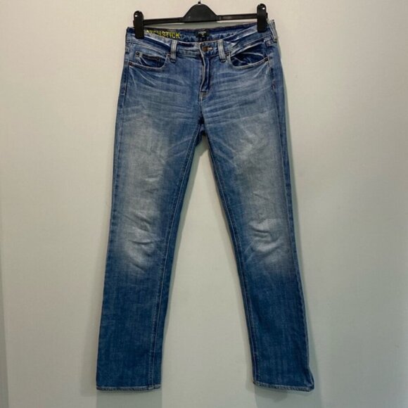 J.Crew Matchstick Straight Leg Stretch Jeans 28R TALL - Picture 2 of 14